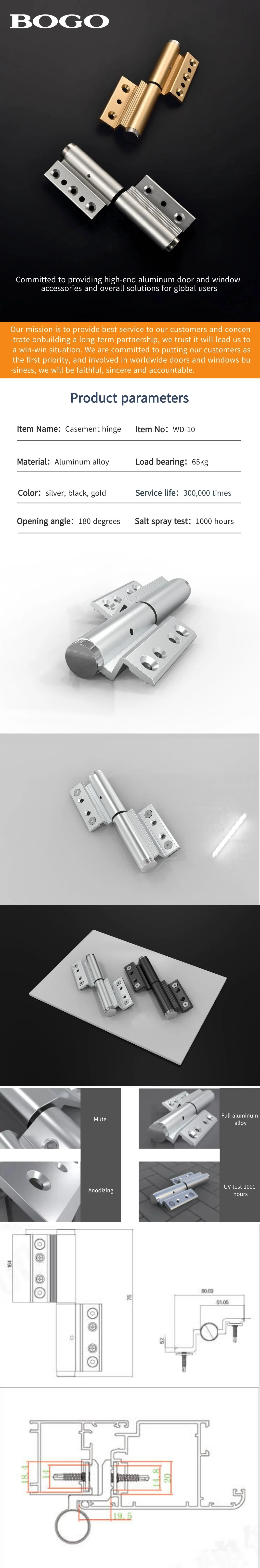 Iron Gate Hinge Furniture Fittings and Accessories